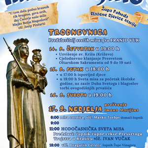 Proslava blagdana Imena Marijinog u Čučerju